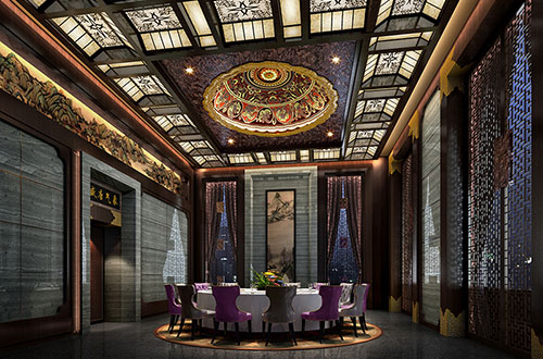 襄州低调奢华的新中式酒店设计效果图