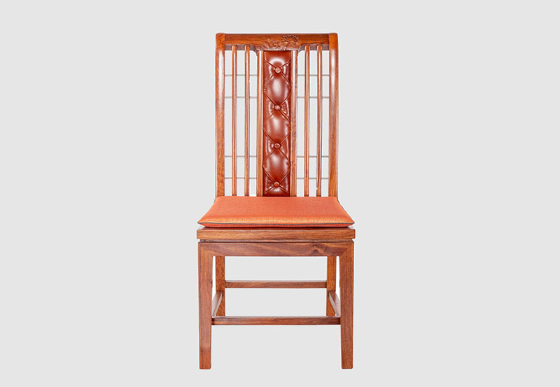 襄州芙蓉榭中式实木餐椅效果图