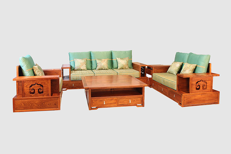 襄州中式实木沙发简直太美了