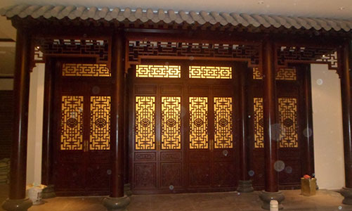 襄州传统仿古门窗浮雕技术制作方法