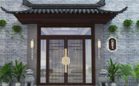 襄州您是否了解不同形式的中式门头设计要点？